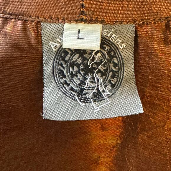 AuLac Designs Handmade in Vietnam 100% Silk Beaded Evening Jacket - Picture 11 of 11